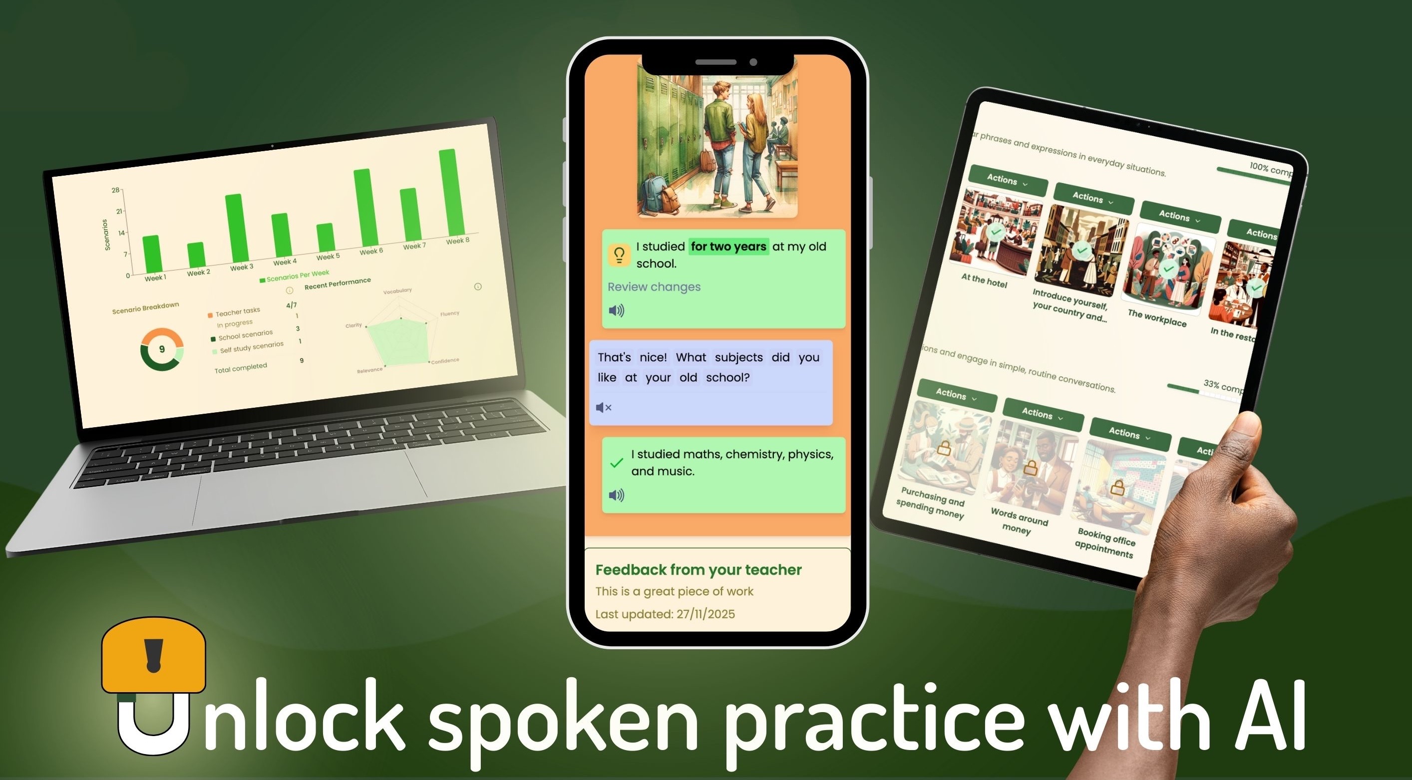 LanguageMate - Unlock spoken practice with AI
